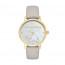 Correa de reloj Kate Spade New York KSW9024 Cuero Gris pardo 16mm