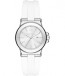Correa de reloj Michael Kors MK2498 Silicona Blanco 20mm