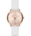 Correa de reloj Michael Kors MK2660 Cuero Blanco 16mm