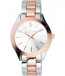 Correa de reloj Michael Kors MK3204B Acero inoxidable Bicolor 24mm