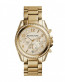 Correa de reloj Michael Kors MK5166 Acero Chapado en oro