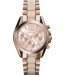 Correa de reloj Michael Kors MK6066 Acero inoxidable Rosado 18mm