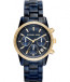 Correa de reloj Michael Kors MK6278 Plástico Azul 18mm