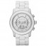 Michael Kors correa de reloj MK8108 Caucho Blanco