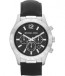 Correa de reloj Michael Kors MK8215 Cuero Negro 24mm