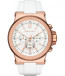 Correa de reloj Michael Kors MK8492 Silicona Blanco 28mm