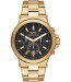 Correa de reloj Michael Kors MK8731 Acero inoxidable Chapado en oro 26mm