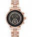 Correa de reloj Michael Kors MKT5066 Acero inoxidable Rosado 18mm