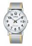 Lorus correa de reloj RG861CX9 / VJ32 X246 / RHA063X Metal Bicolor 20mm
