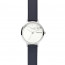 Correa de reloj Skagen SKW2719 Cuero Azul 14mm