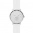 Correa de reloj Skagen SKW6520	 Silicona Blanco 20mm