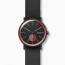 Correa de reloj Skagen SKW6540	 Silicona Negro 22mm