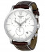 Correa de reloj Tissot T0636171603700A (T600031125) Cuero Marrón