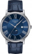 Correa de reloj Tissot T600041534 / T1224231604300A Cuero Azul 20mm