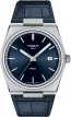 Correa de reloj Tissot T1374071604100 / T600047701 Cuero Azul 12mm