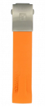 Correa de reloj Tissot T027.417.17.201.00 / T603026858 Caucho Naranja 21mm