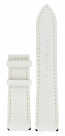 Correa de reloj Tissot T33155811 / T610014627 Cuero Blanco