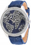 Correa de reloj Guess W0504L1 Cuero/Textil Azul 20mm