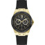 Correa de reloj Guess W1053L7 / Limelight Caucho Negro 17mm