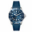 Correa de reloj Tag Heuer WBP201B.FT6198 Caucho Azul 21.5mm