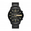 Armani Exchange correa de reloj AX2164 Acero inoxidable Negro 22mm