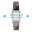 Burberry correa de reloj BU1115 Cuero Gris 