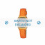 Casio correa de reloj LA670WEGL-4A2EF / LA670WEGL-4A2  Piel Naranja 13mm 