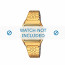 Casio correa de reloj LA680WEGA-9ER / LA680WEGA-9  Acero Dorado 14mm 