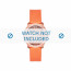 Diesel correa de reloj DZ5552 Cuero Naranja