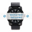 Diesel correa de reloj DZ1479 Cuero Negro 24mm