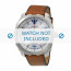 Diesel correa de reloj DZ1736 Cuero Marrón 20mm