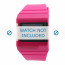 Diesel correa de reloj DZ7133 Silicona Rosa 23mm 