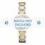 DKNY correa de reloj NY8747 Acero inoxidable Dorado 28mm