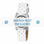 Esprit correa de reloj ES000FA4-40WIT Cuero Blanco