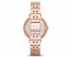 Fossil correa de reloj ES-3435 Acero Dorado (Rosé) 14mm 