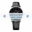 Hugo Boss correa de reloj HB-273-1-14-2823-HB1513258 Piel de cocodrilo Negro + costura negro