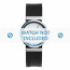 Jacob Jensen correa de reloj 760 / 765 / 767 Caucho Negro 17mm