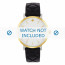 Kate Spade New York correa de reloj 1YRU0125 / METRO Cuero Negro