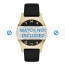 Marc by Marc Jacobs correa de reloj MBM1357 Cuero Negro 18mm + costura negro