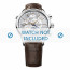 Maurice Lacroix correa de reloj LC6078-SS001-131 Cuero Marrón + costura marrón