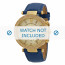 Michael Kors correa de reloj MK2280 / MK2280 Parker / MK2279 / MK2279 Parker Cuero Azul  22mm + costura azul