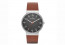 Correa de reloj Skagen SKW6095 Cuero Cognac 21mm