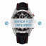 Tag Heuer correa de reloj CV2A80 / FC6256-82 / BX6324 / BC6324 Cuero Negro + costura roja