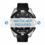 Tissot correa de reloj T091420A T-Touch Expert Solar - T610034733 Caucho Negro 22mm