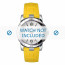 Tommy Hilfiger correa de reloj TH-44-3-14-0721 - TH679300934 / 1780737 Caucho Amarillo 17mm